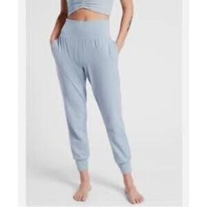 ATHLETA Salutation Jogger Blue Size S Soft Powervita Pants #531288